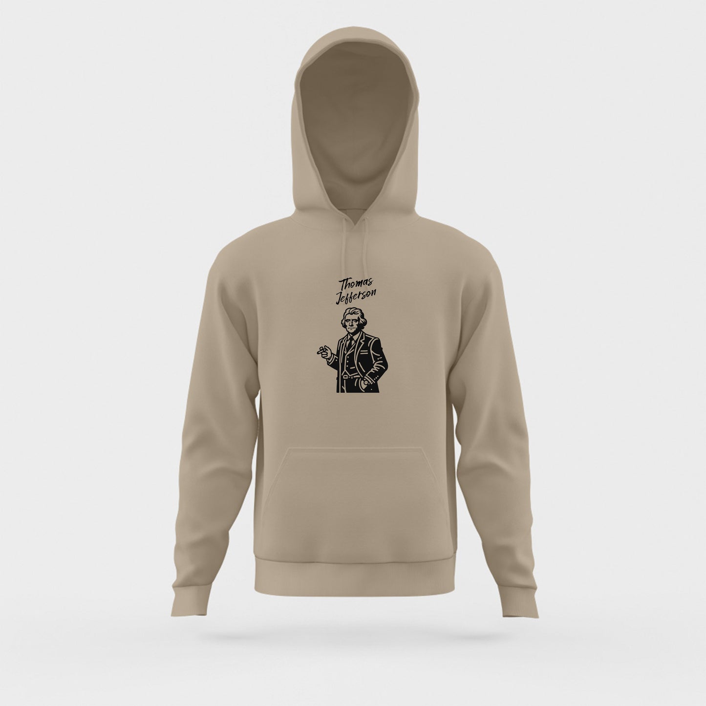 thomas jefferson gangster hoodie