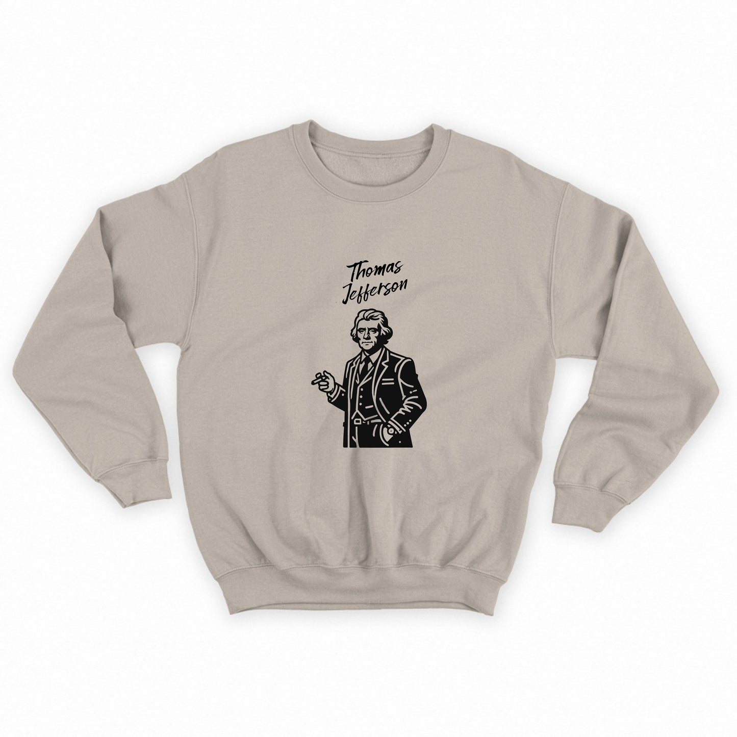 thomas jefferson gangster sweatshirt