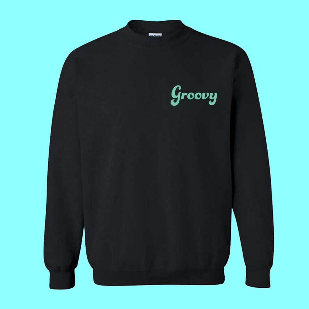Groovy Teal Sweatshirt