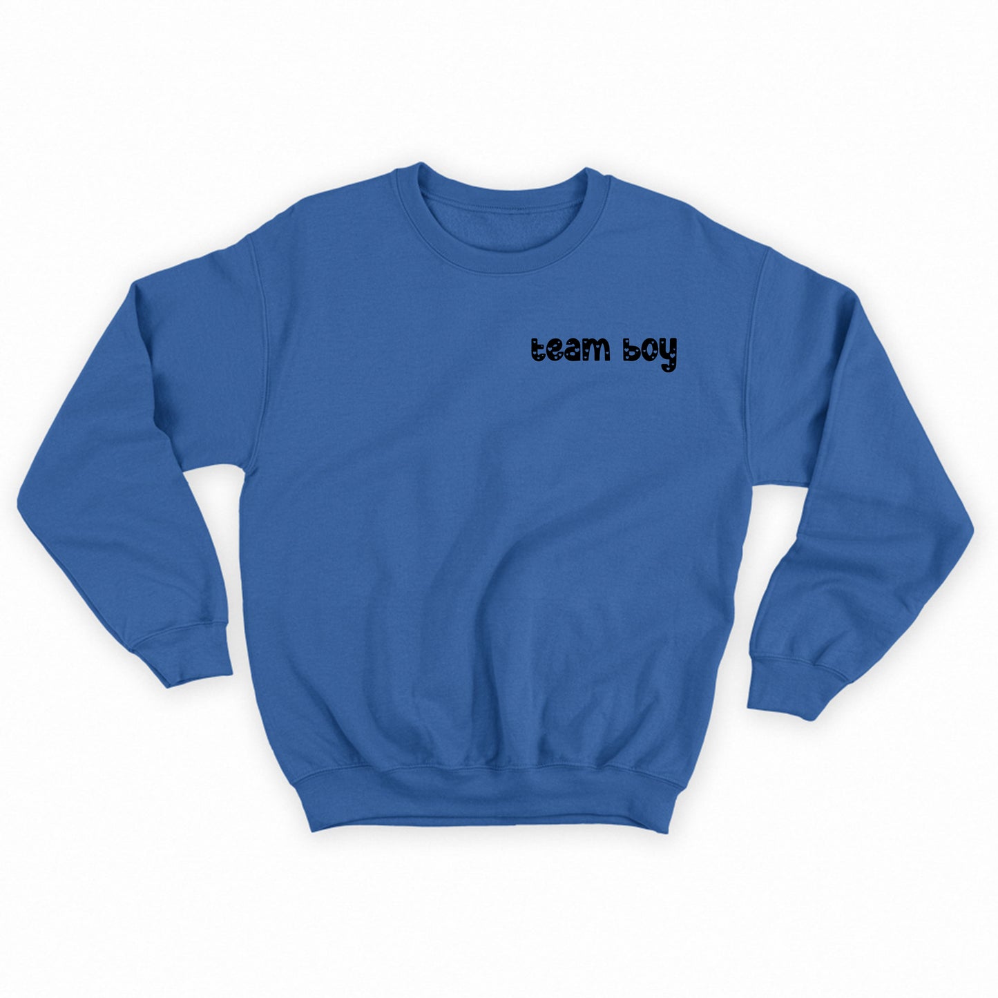 team boy black sweatshirt