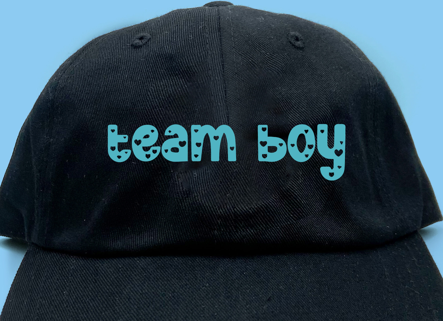 team boy blue dad hat