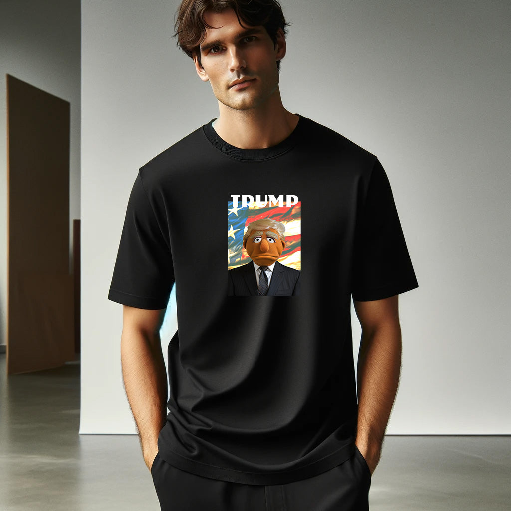 trump muppet flag tee shirt