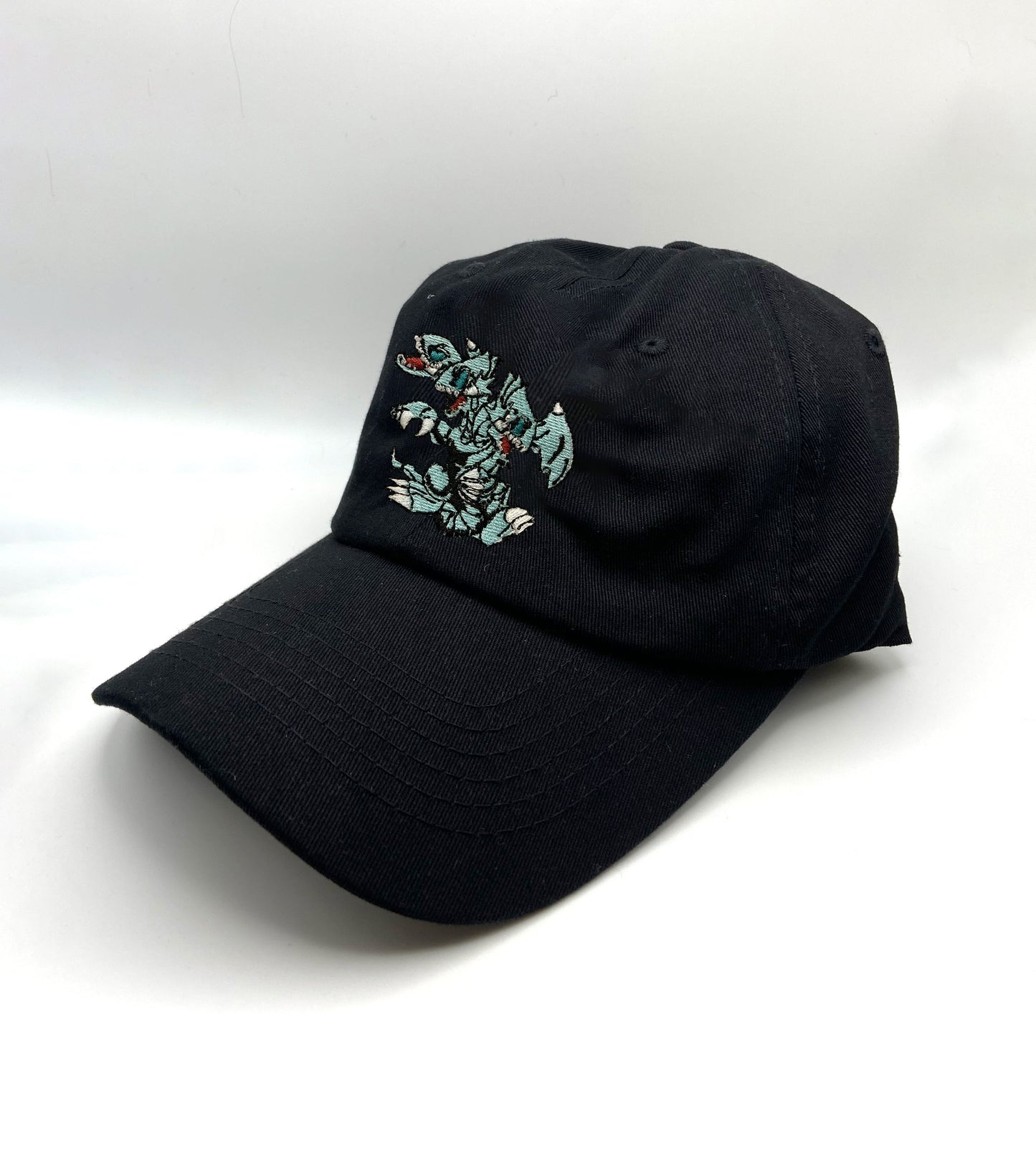 ultimate blue eyes toon dragon dad hat