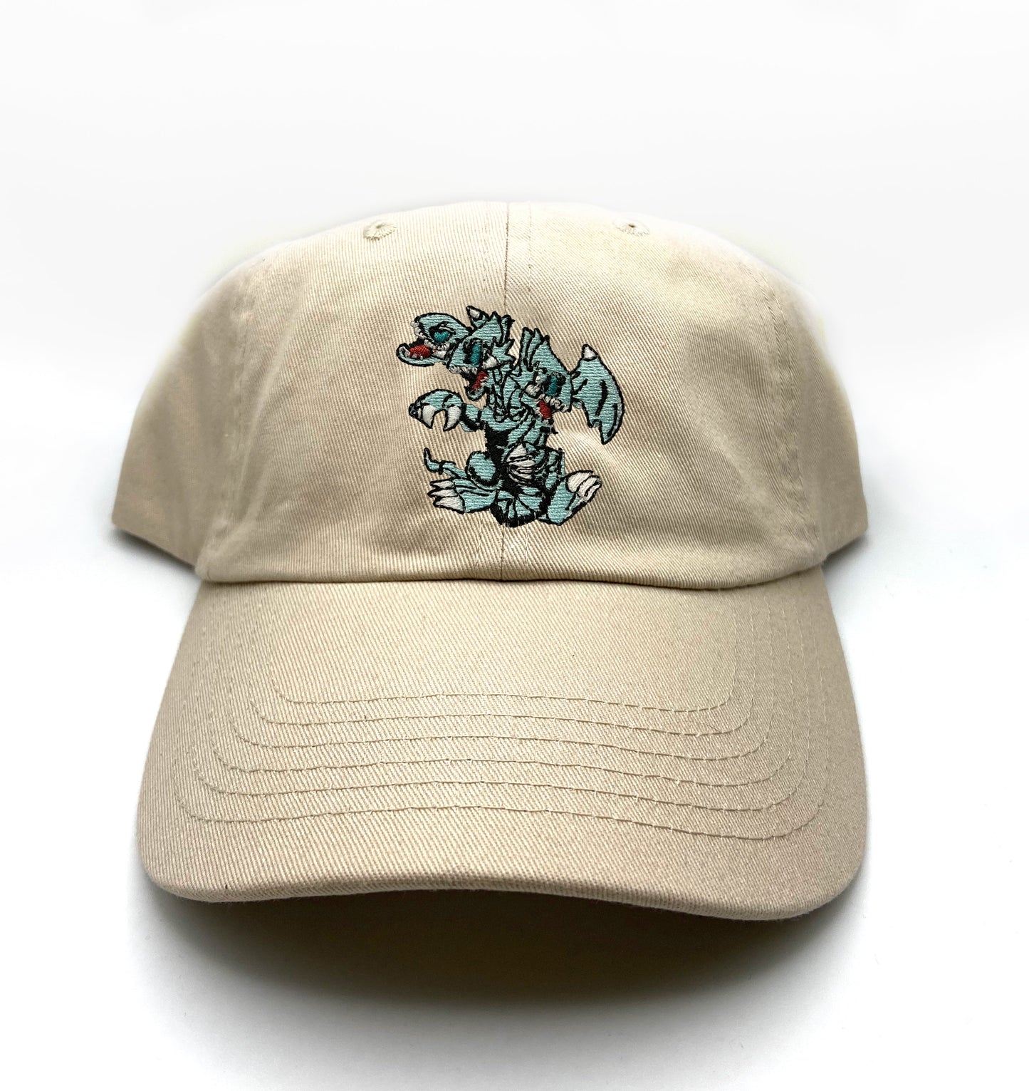 ultimate blue eyes toon dragon dad hat
