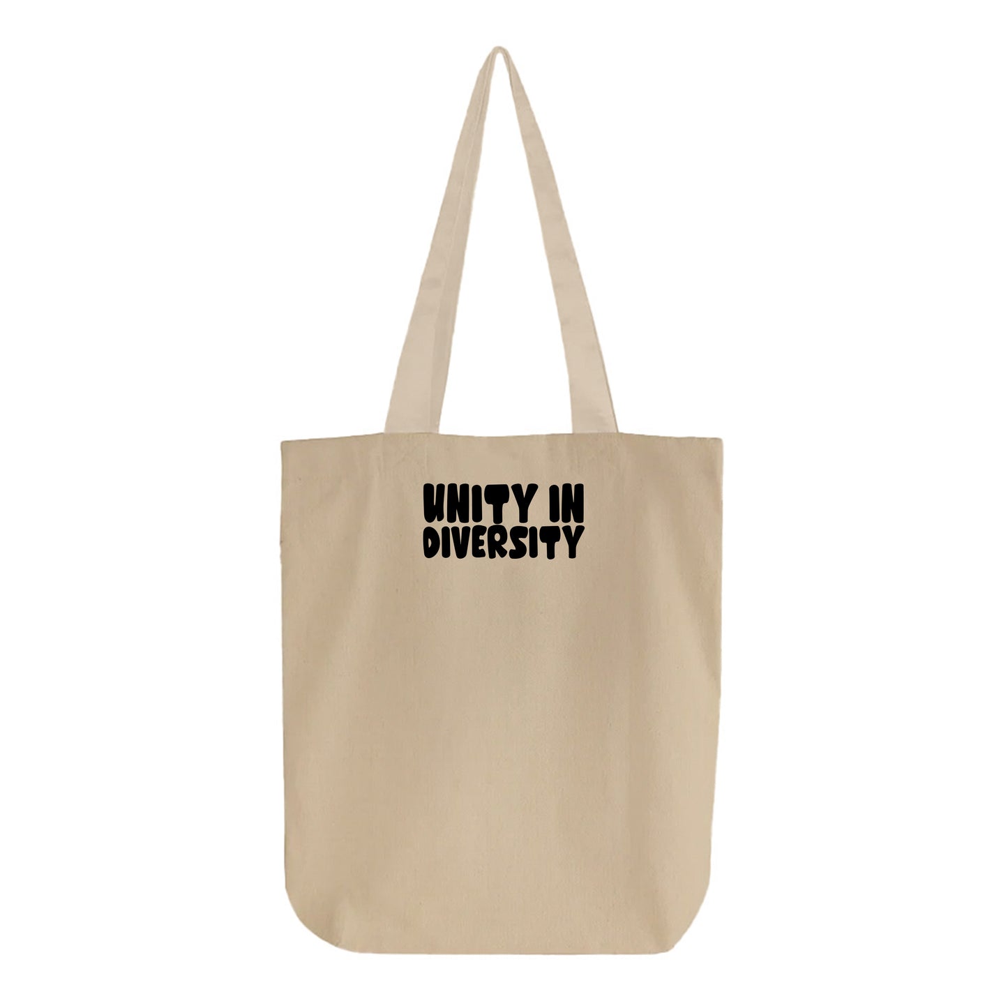 Unity in Diversity Black Tote Bag