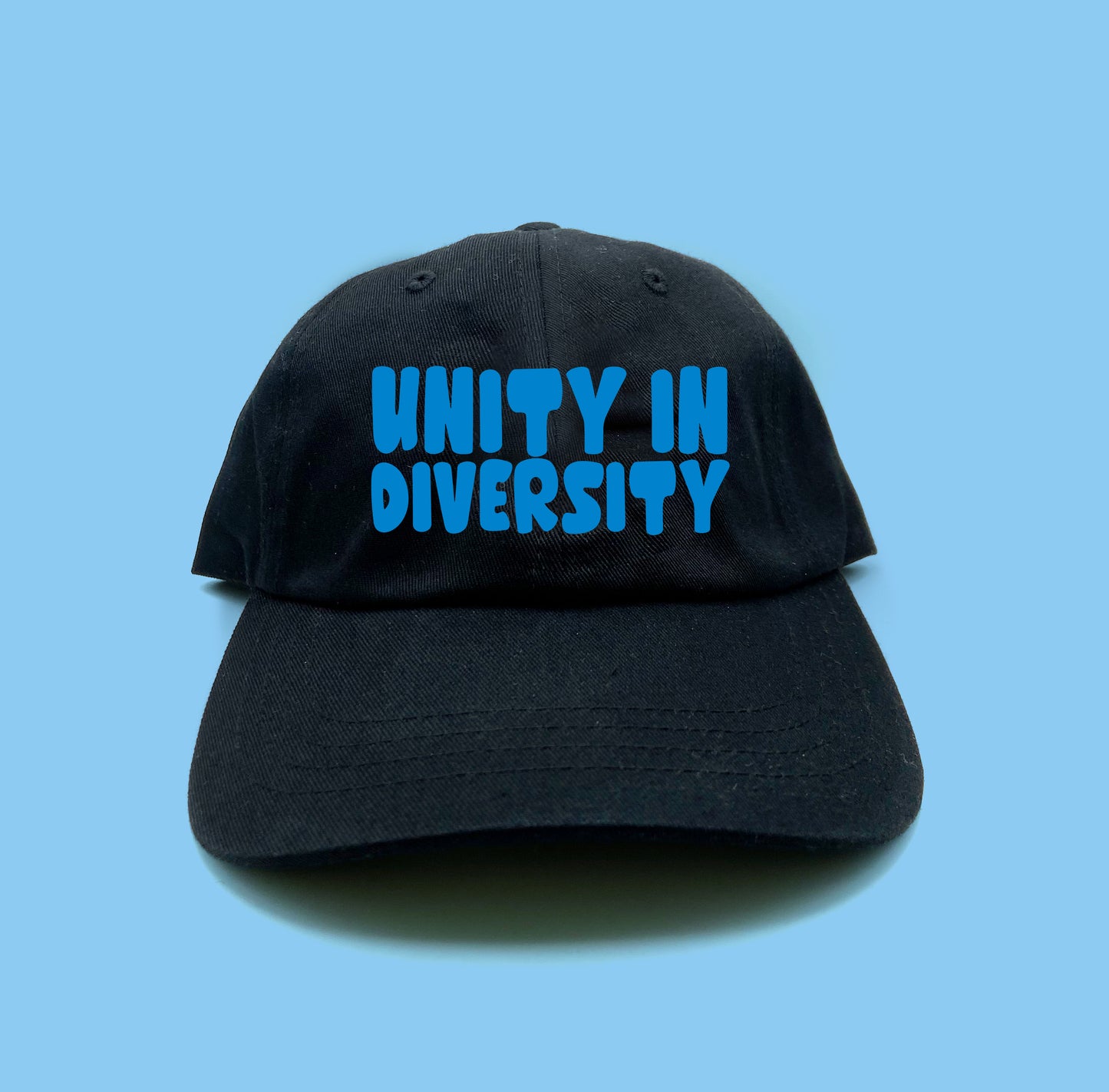 Unity in Diversity Blue Dad Hat