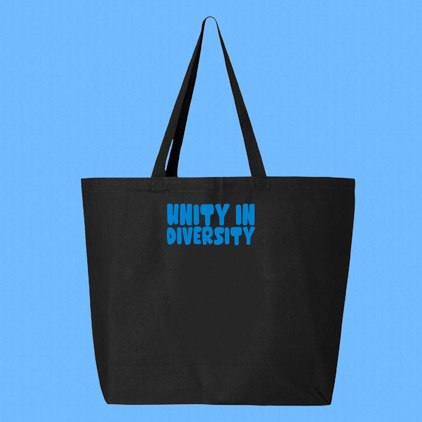 Unity in Diversity Blue Tote Bag
