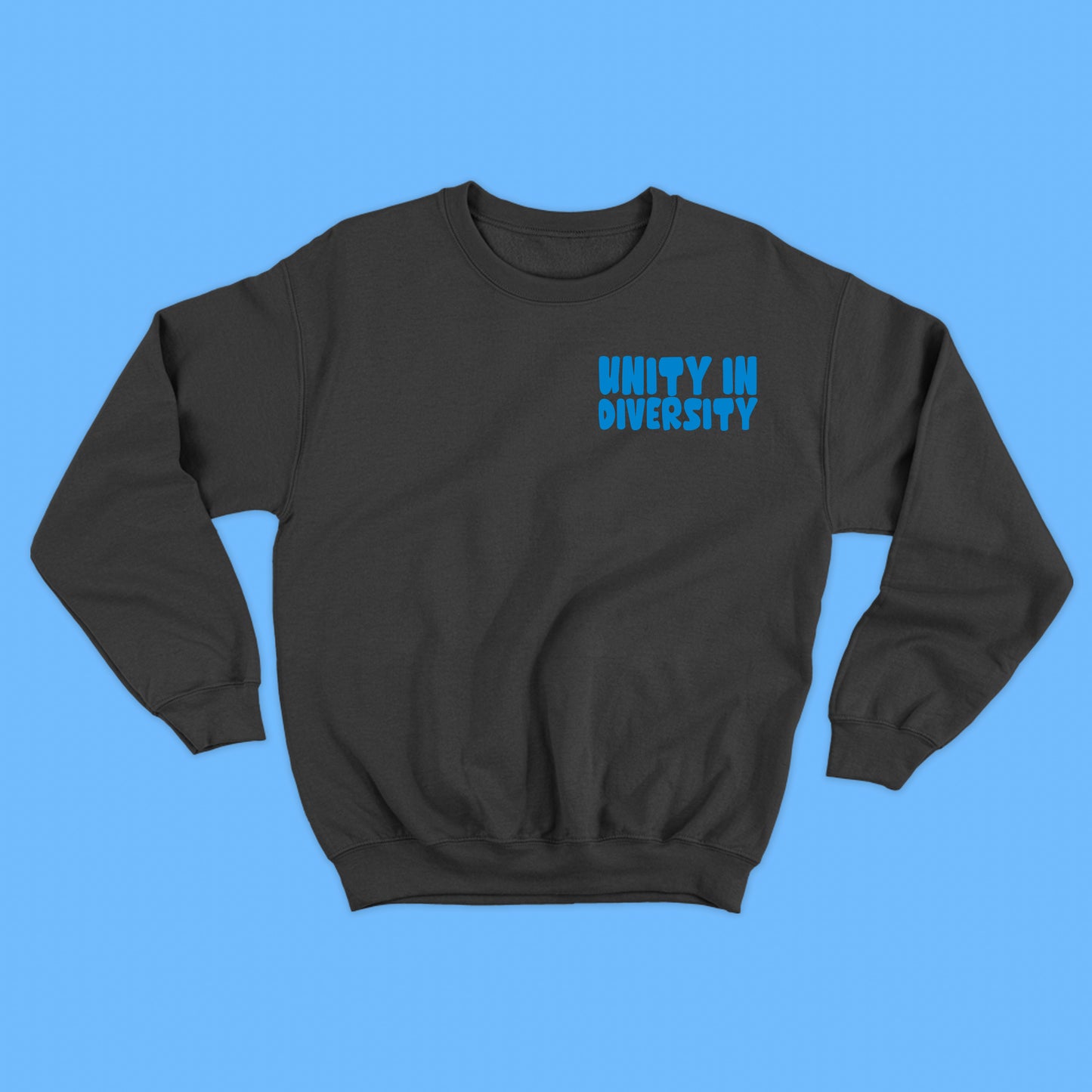 Unity in Diversity Blue Sweatshirt