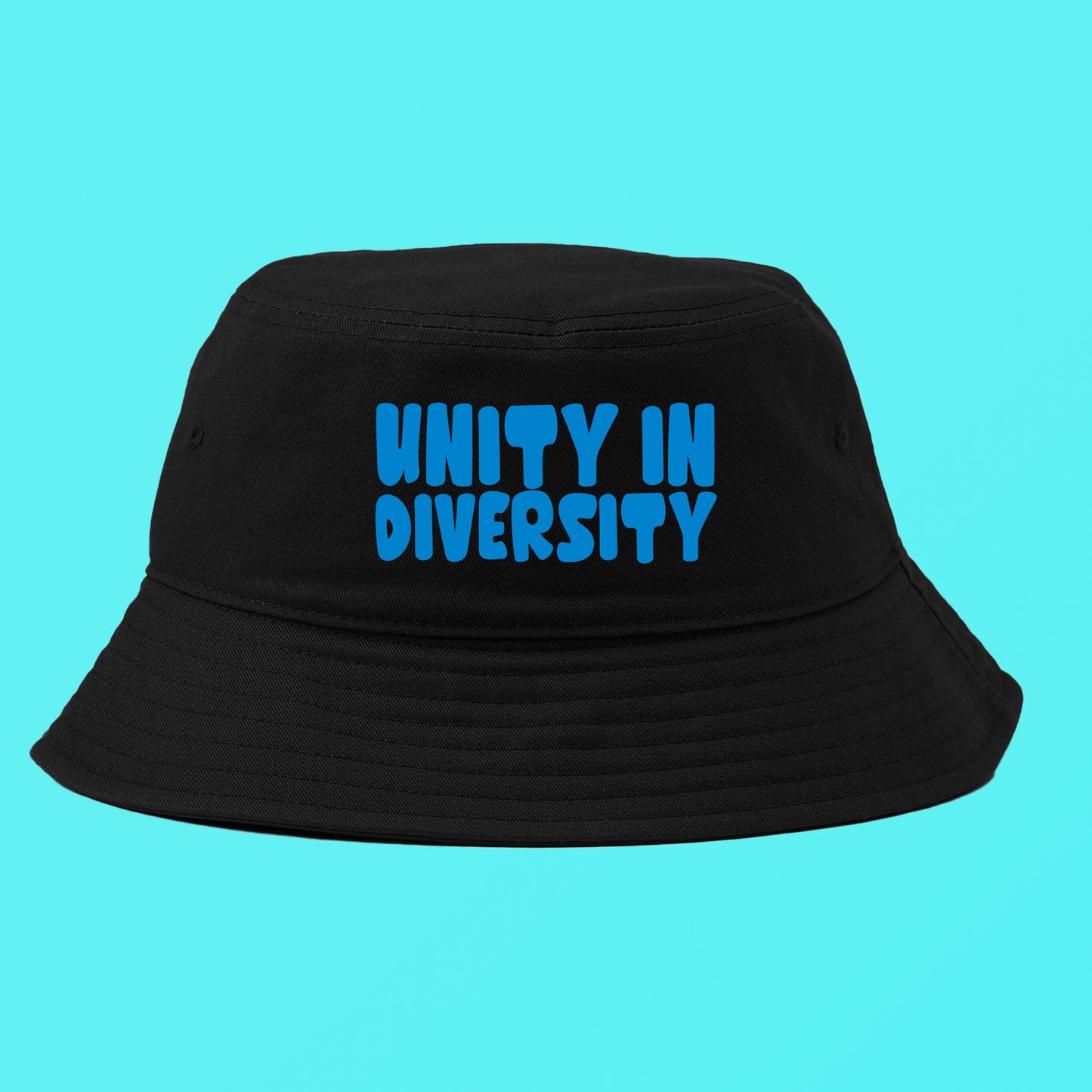 Unity in Diversity Blue Bucket Hat