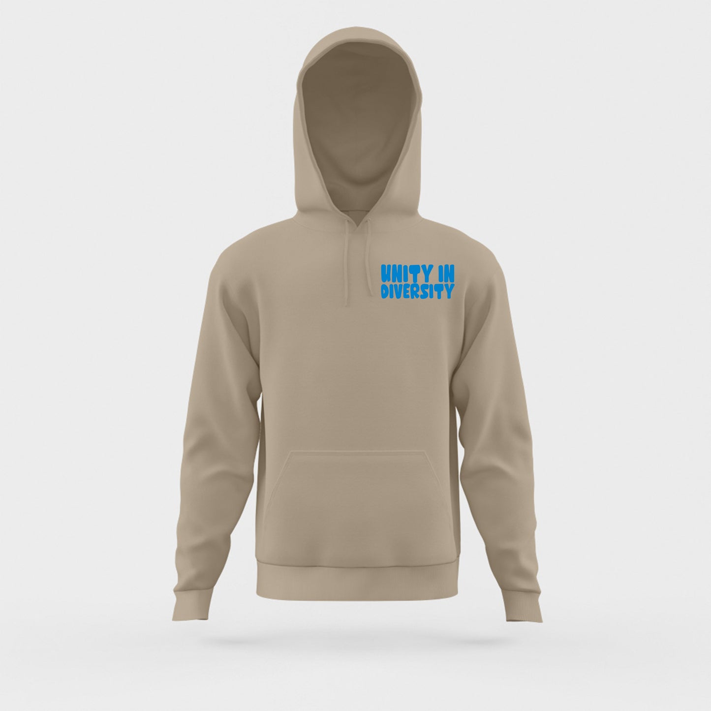 Unity in Diversity Blue Hoodie