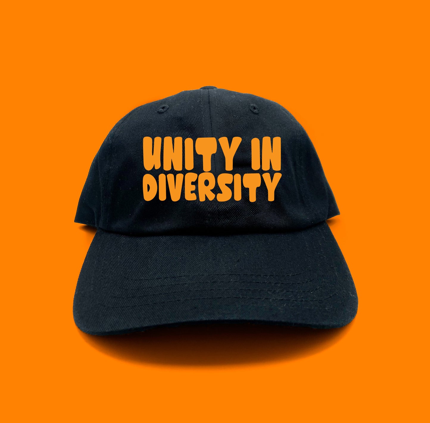Unity in Diversity Orange Dad Hat