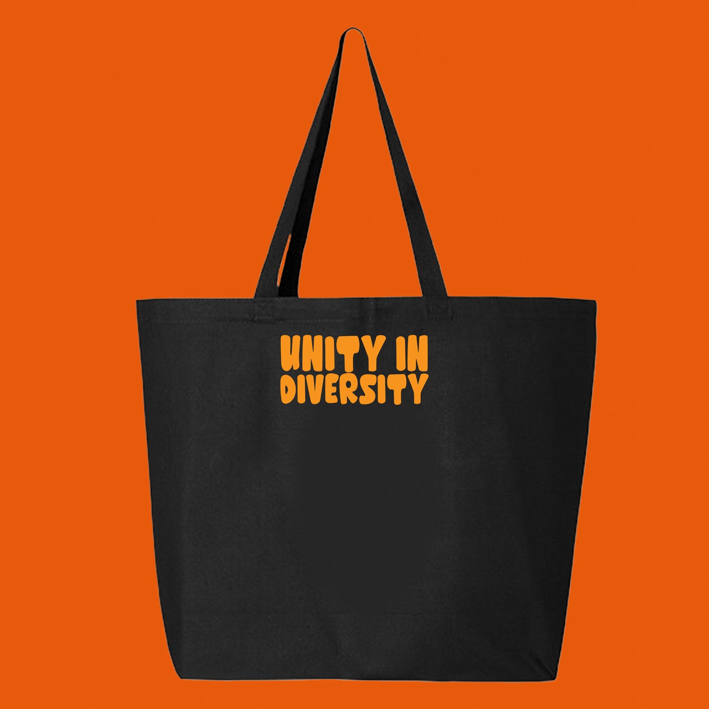 Unity in Diversity Orange Tote Bag