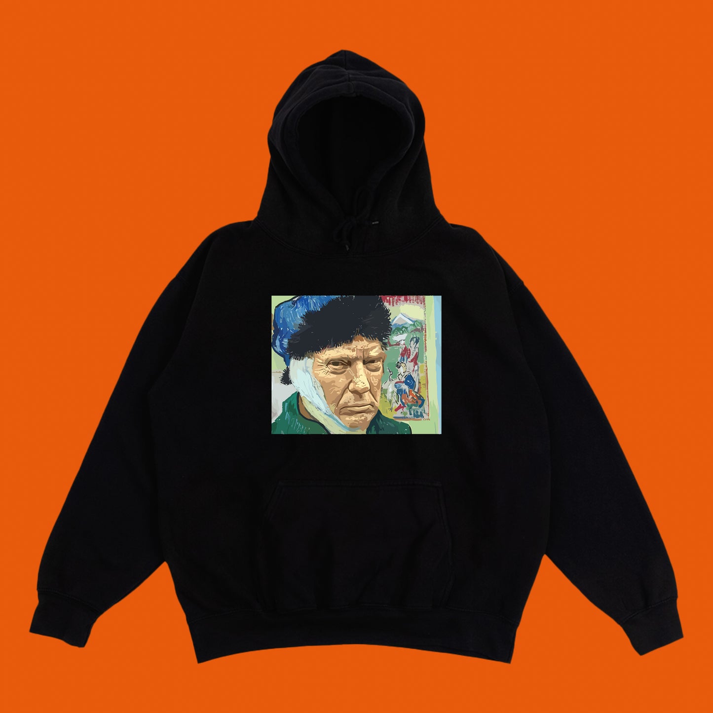 van goh trump hoodie
