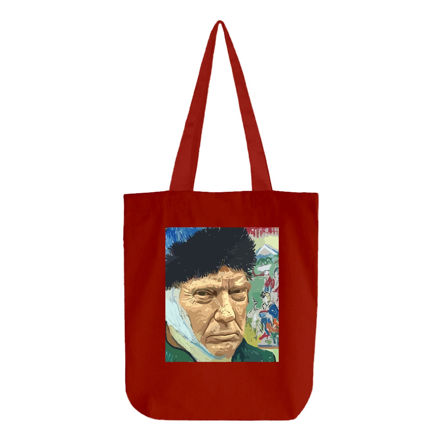 van goh trump tote bag