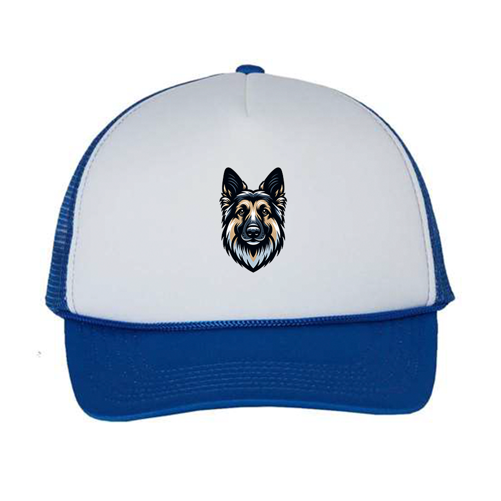 Aged German Shepherd Foam Trucker Hat