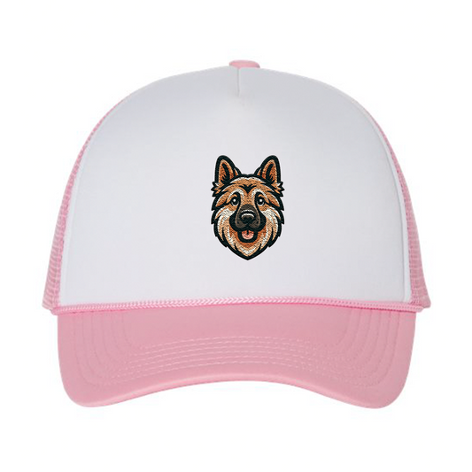 German Shepherd Foam Trucker Hat