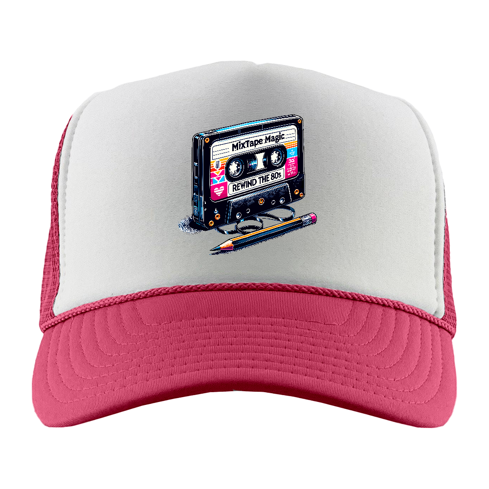 Mixtape Mania Foam Trucker Hat