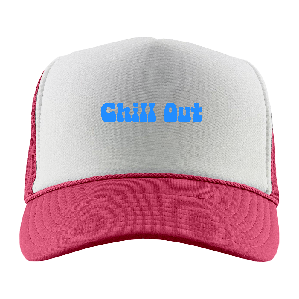 Chill Out Blue Foam Trucker Hat