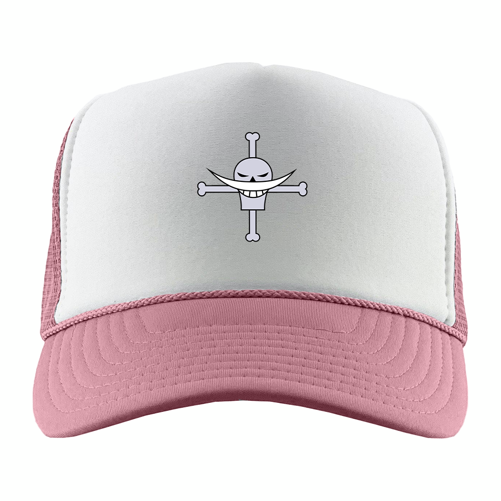 Whitebeard pirates jolly roger foam trucker