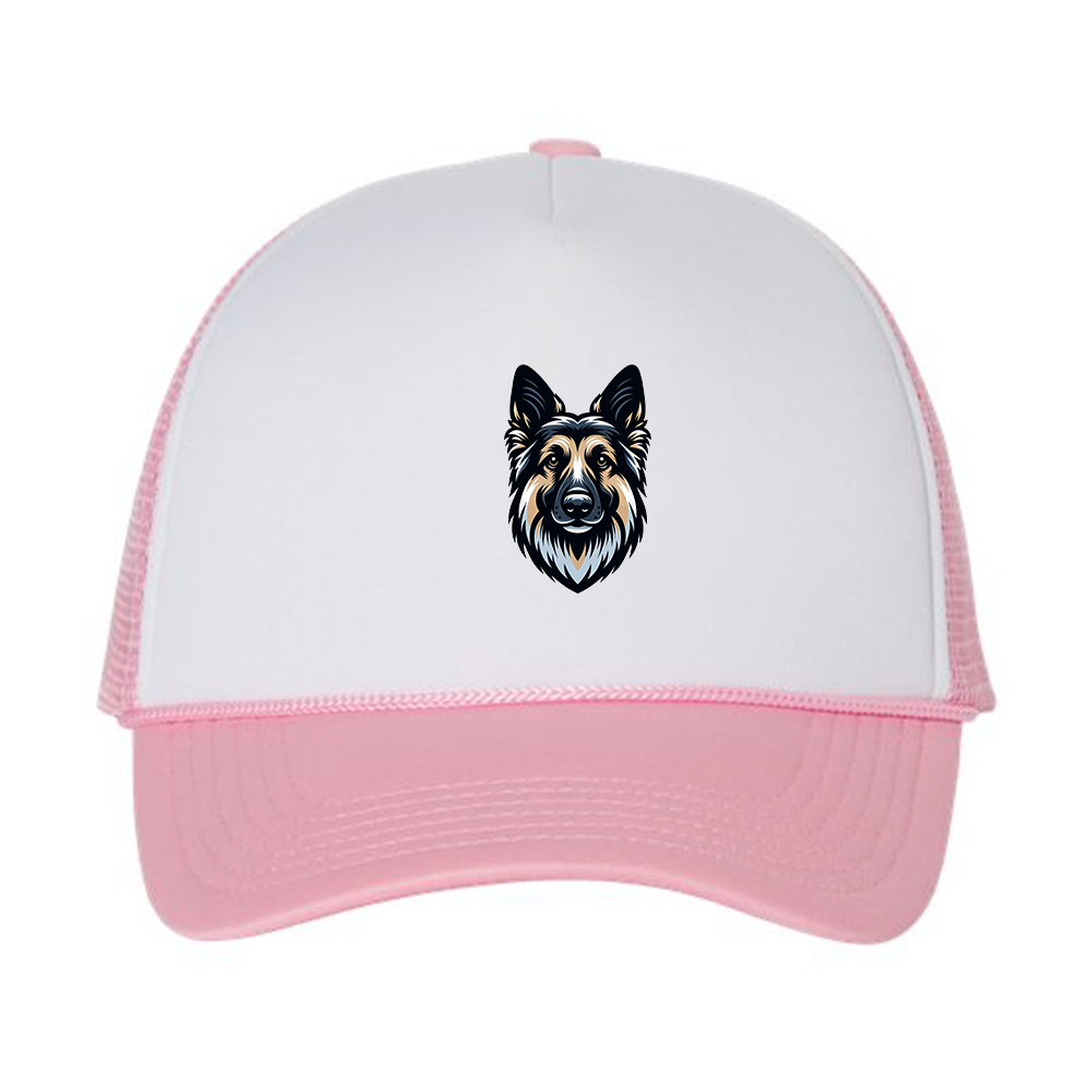 Aged German Shepherd Foam Trucker Hat