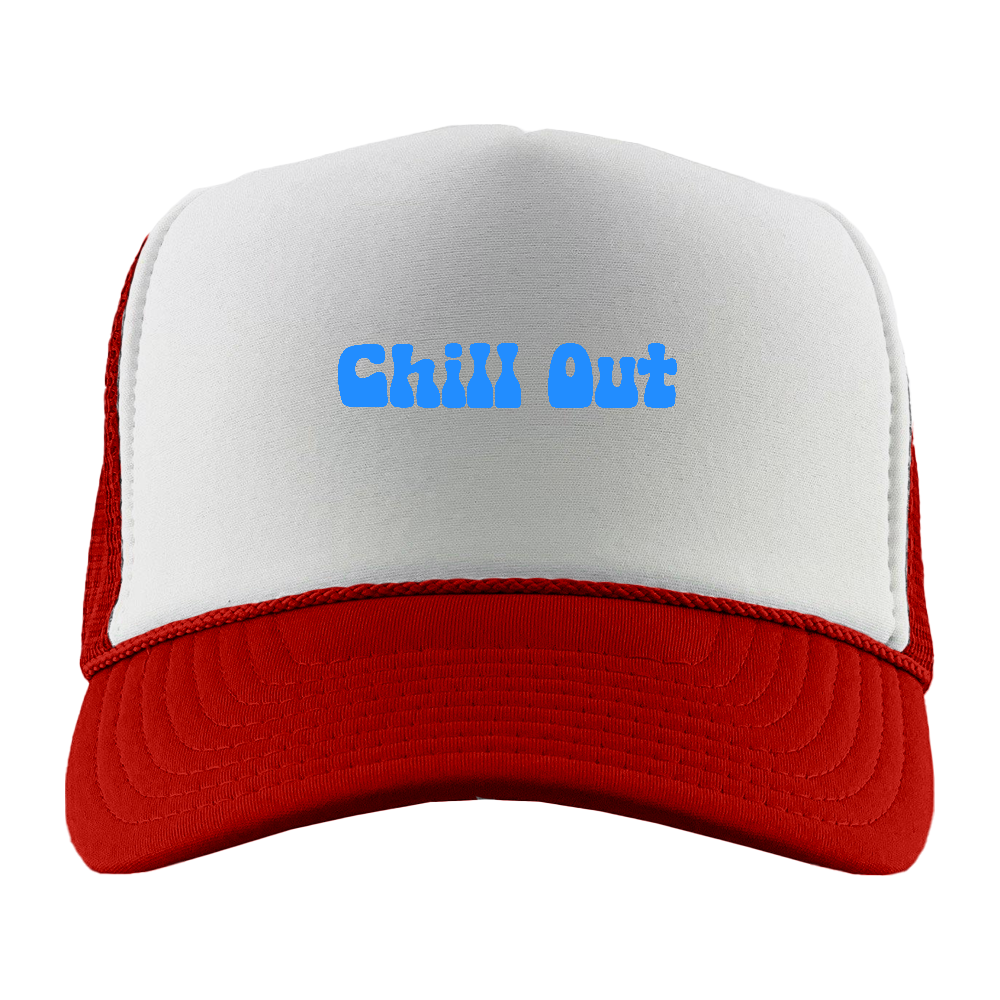 Chill Out Blue Foam Trucker Hat