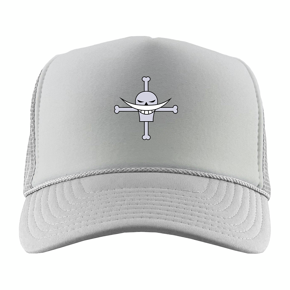 Whitebeard pirates jolly roger foam trucker