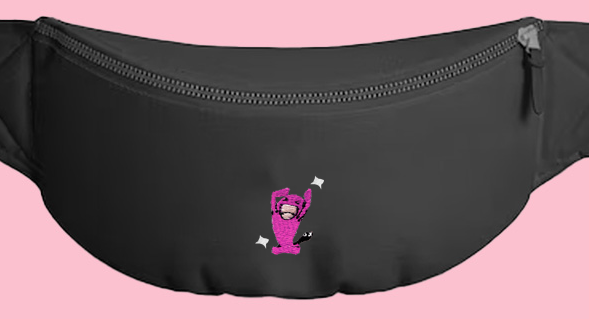 #0202 shiny fanny pack