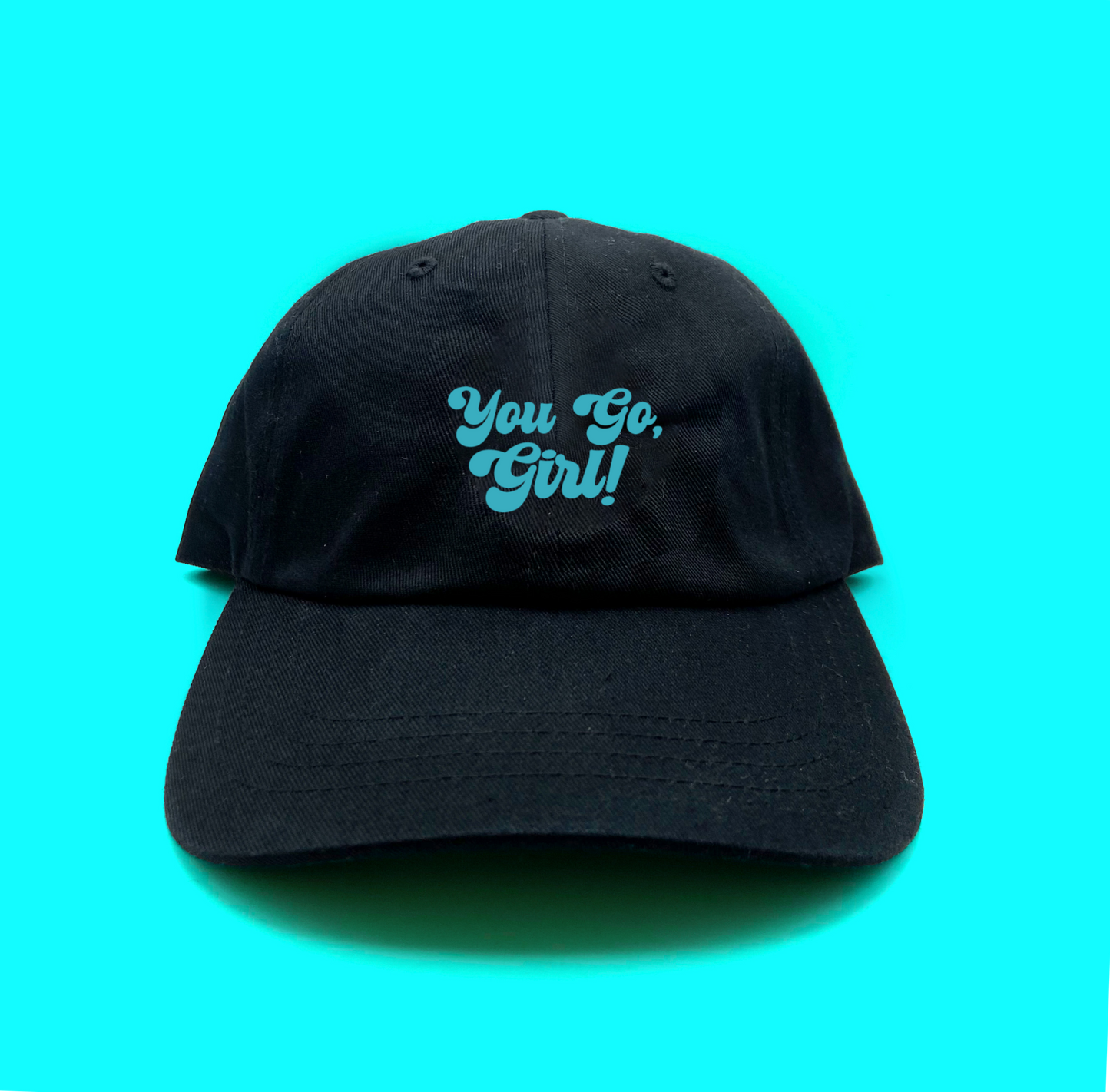 You Go, Girl! Green Dad Hat