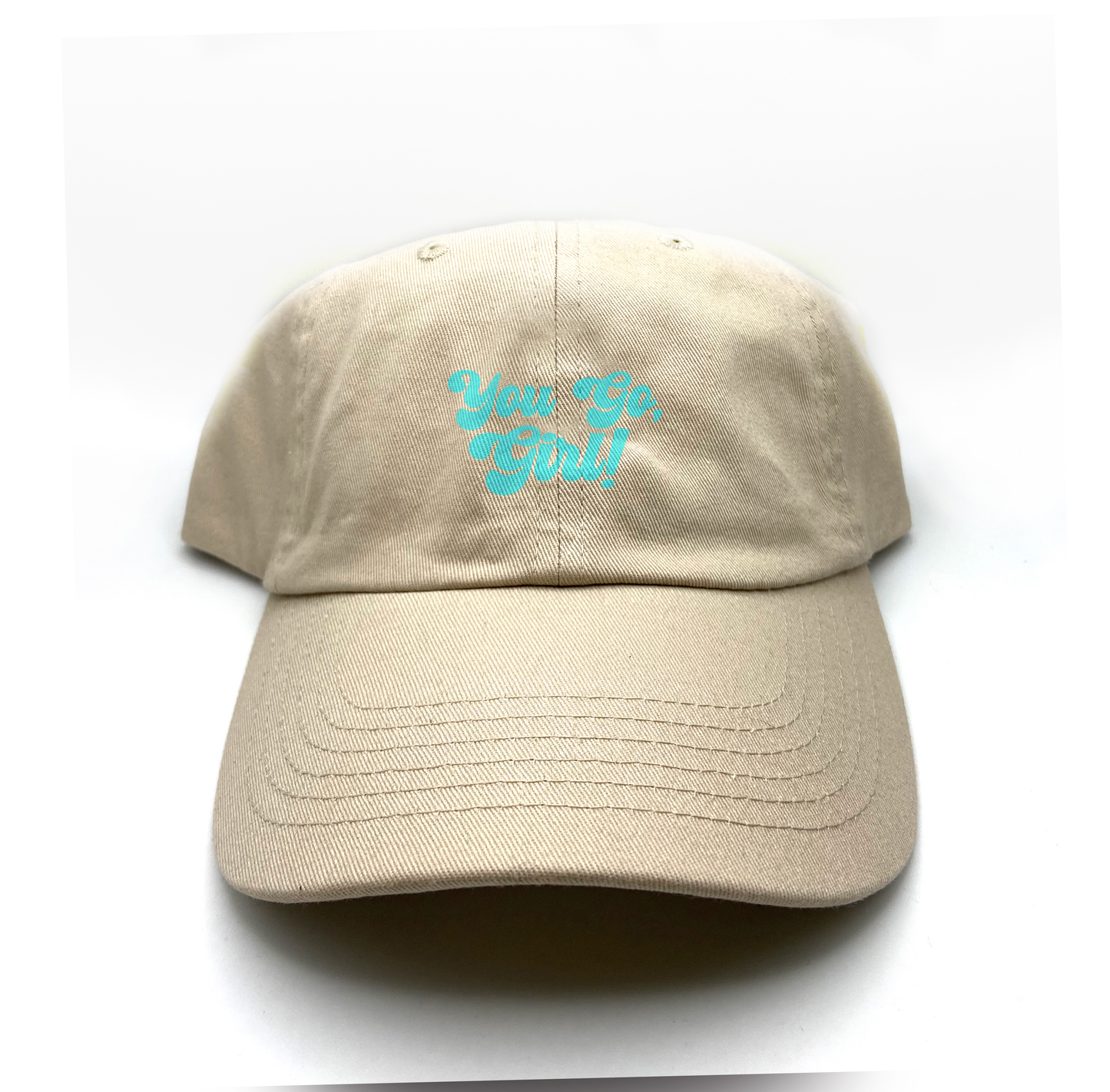You Go, Girl! Green Dad Hat