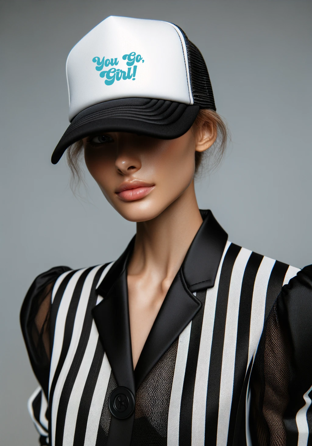 You Go, Girl! Green Foam Trucker Hat