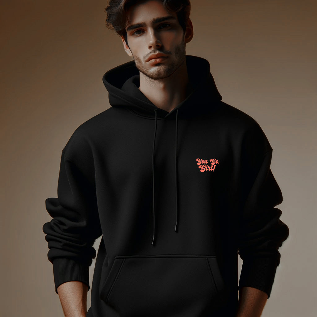 You Go, Girl! Peach Hoodie