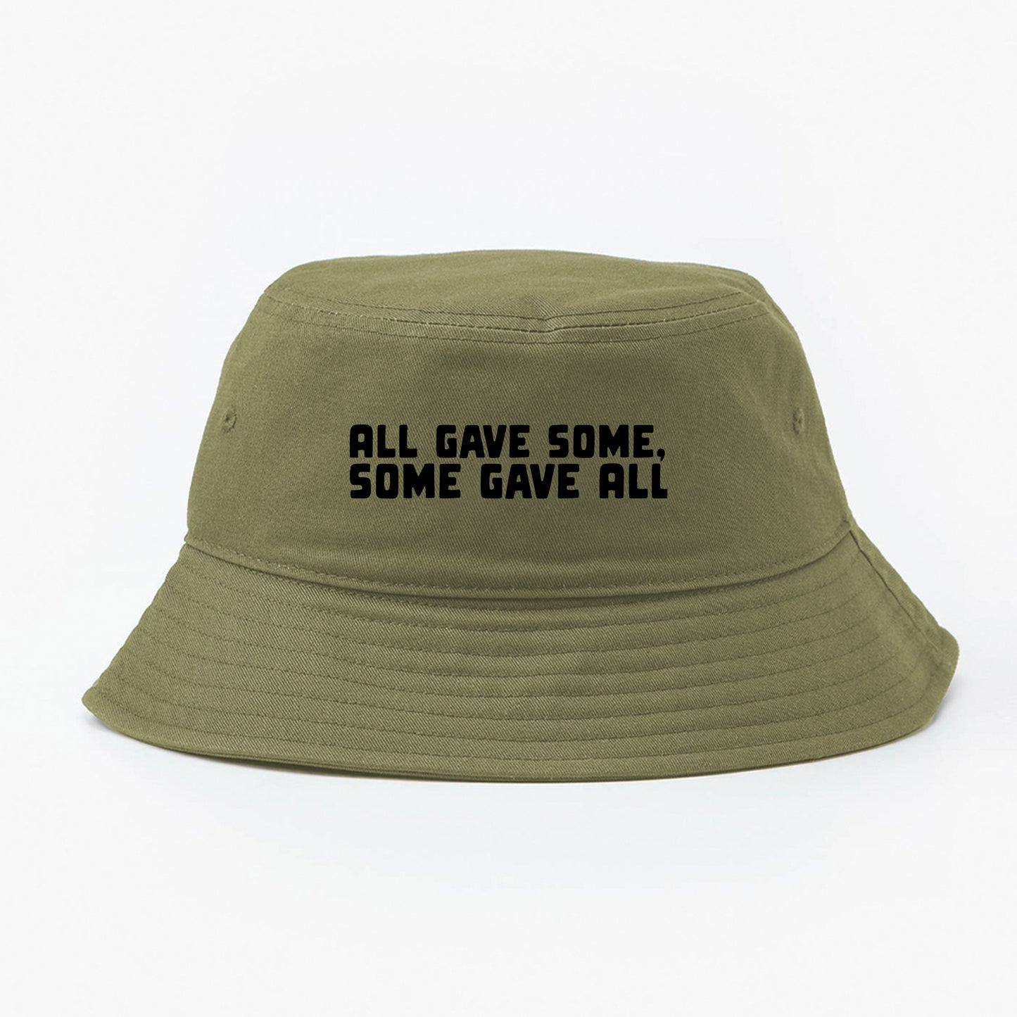 All Gave Some, Some Gave All Black Bucket Hat