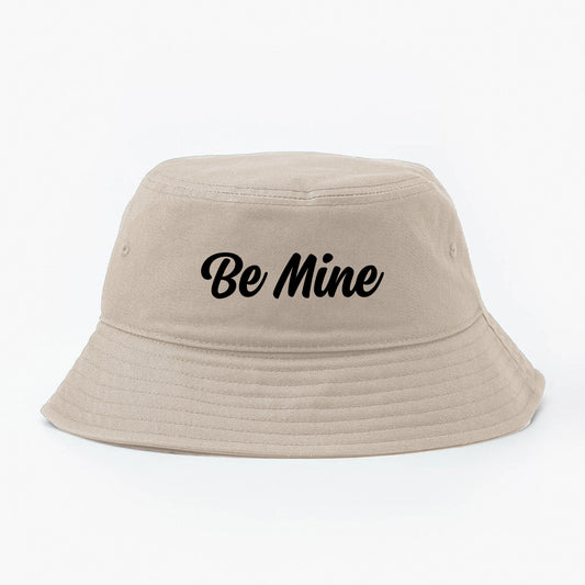 Be Mine Black Bucket Hat
