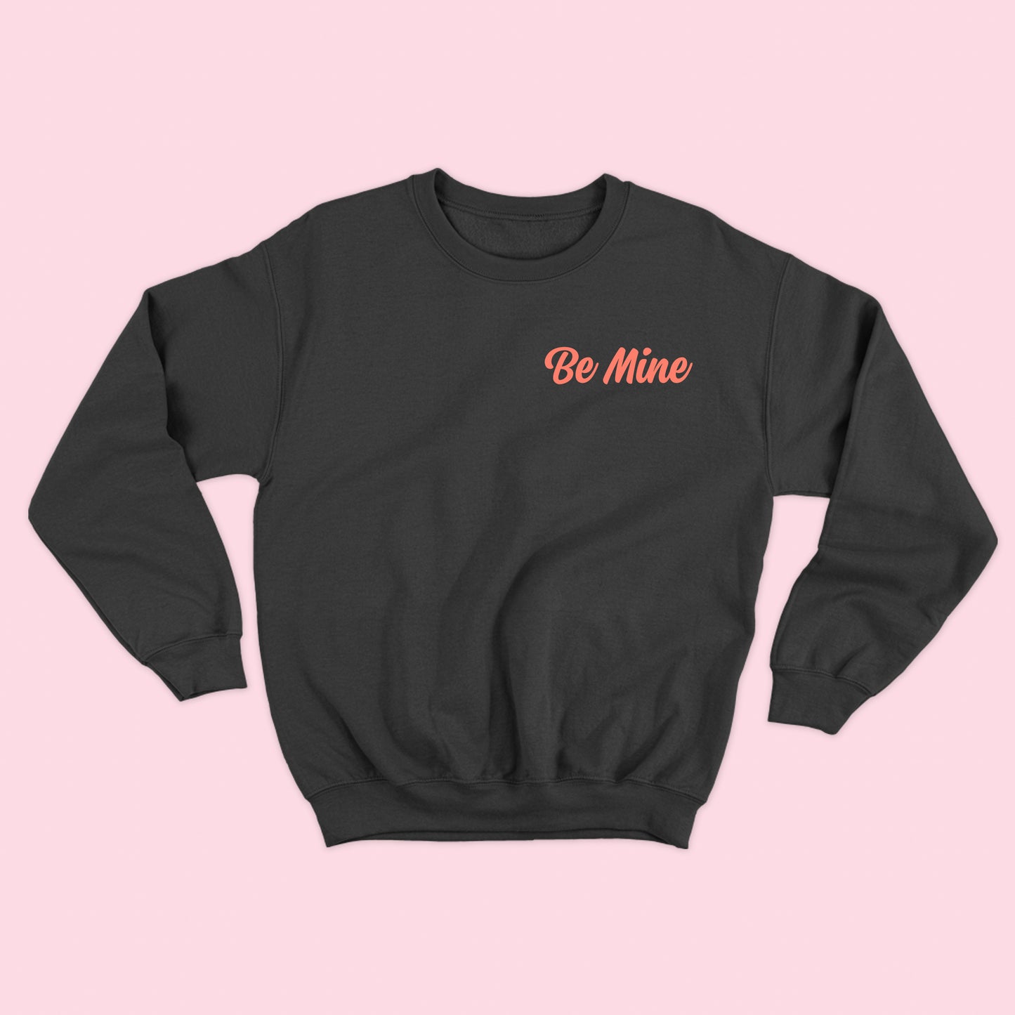 Be Mine Peach Sweatshirt