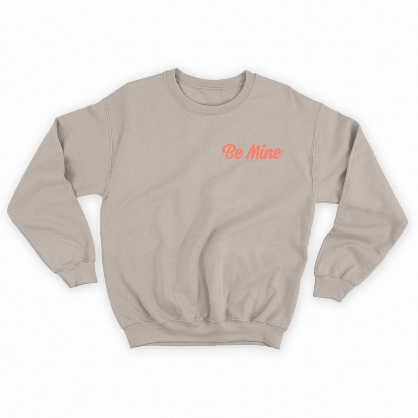 Be Mine Peach Sweatshirt