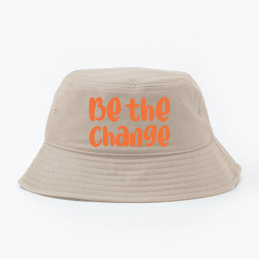 Be the Change Orange Bucket Hat
