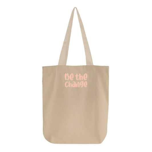 Be the Change Rosehip Tote Bag