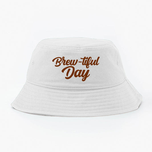 Brew-tiful Day Golden Brown Bucket Hat