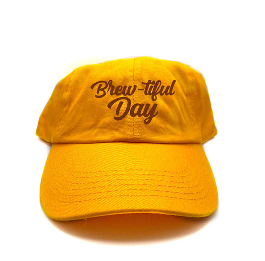 Brew-tiful Day Golden Brown Dad Hat