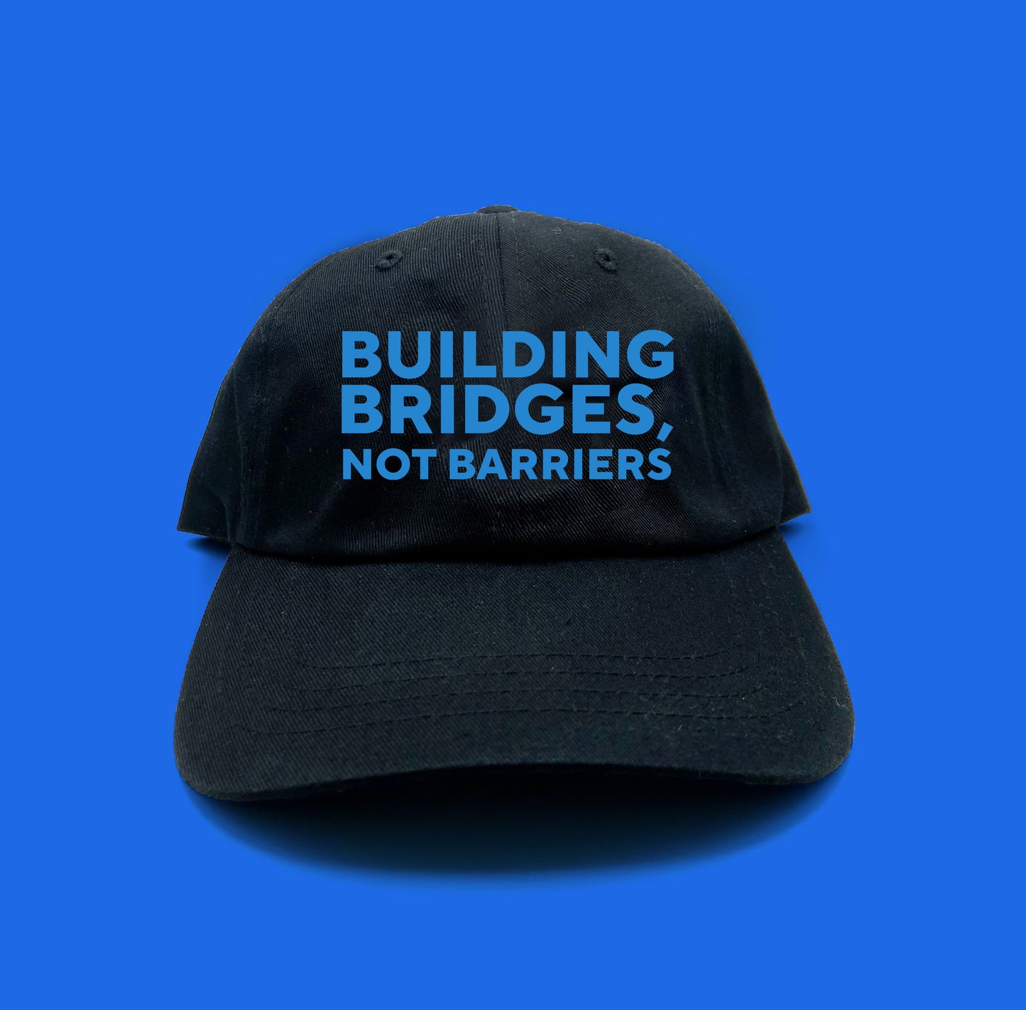 Building Bridges, Not Barriers Dad Hat