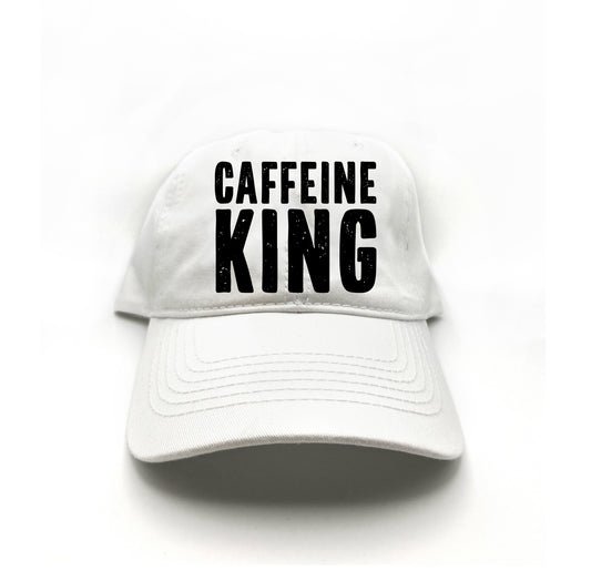 Caffeine King Black Dad Hat