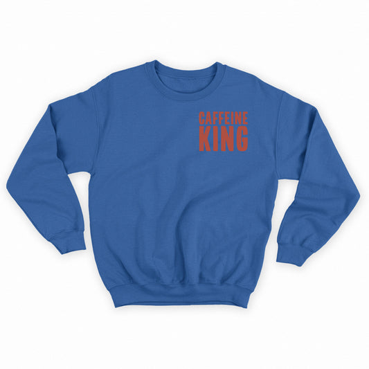 Caffeine King Dusty Red Sweatshirt