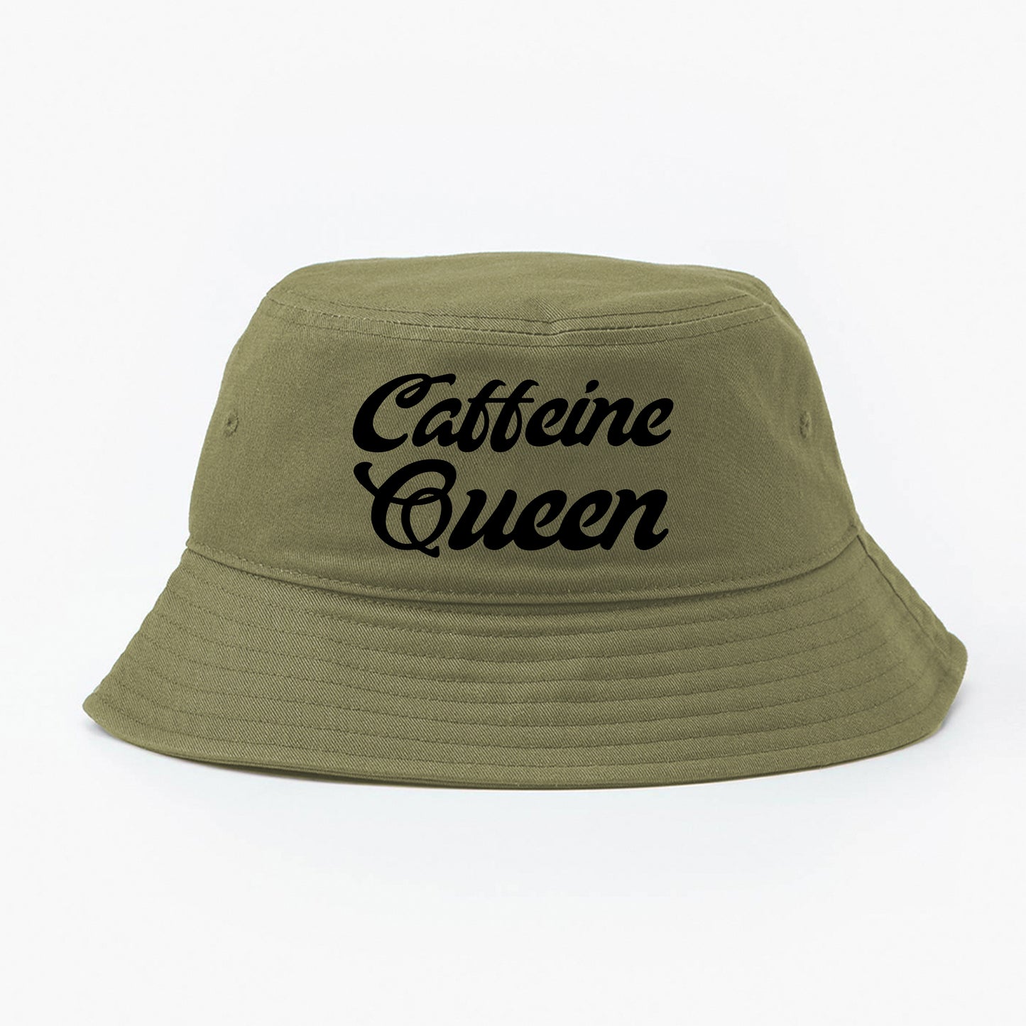 Caffeine Queen Black Bucket Hat