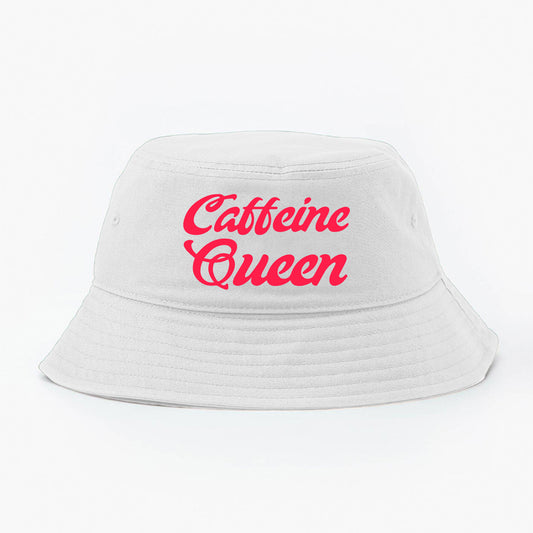 Caffeine Queen Mint Pink Bucket Hat