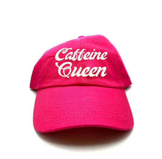 Caffeine Queen White Dad Hat
