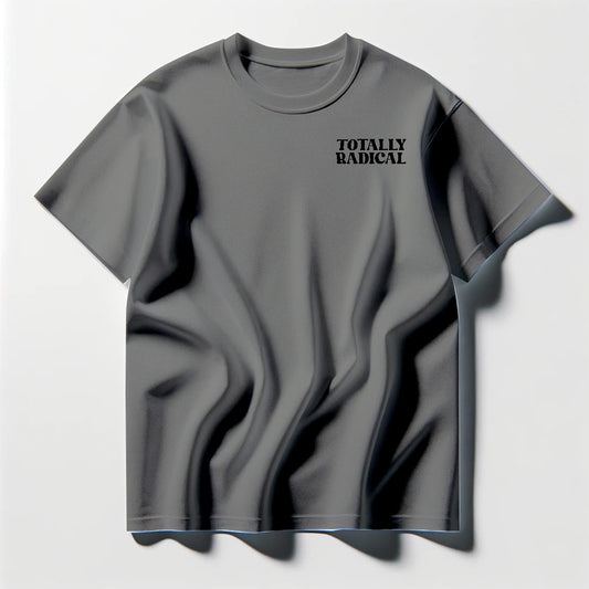Totally Radical Black Tee Shirt