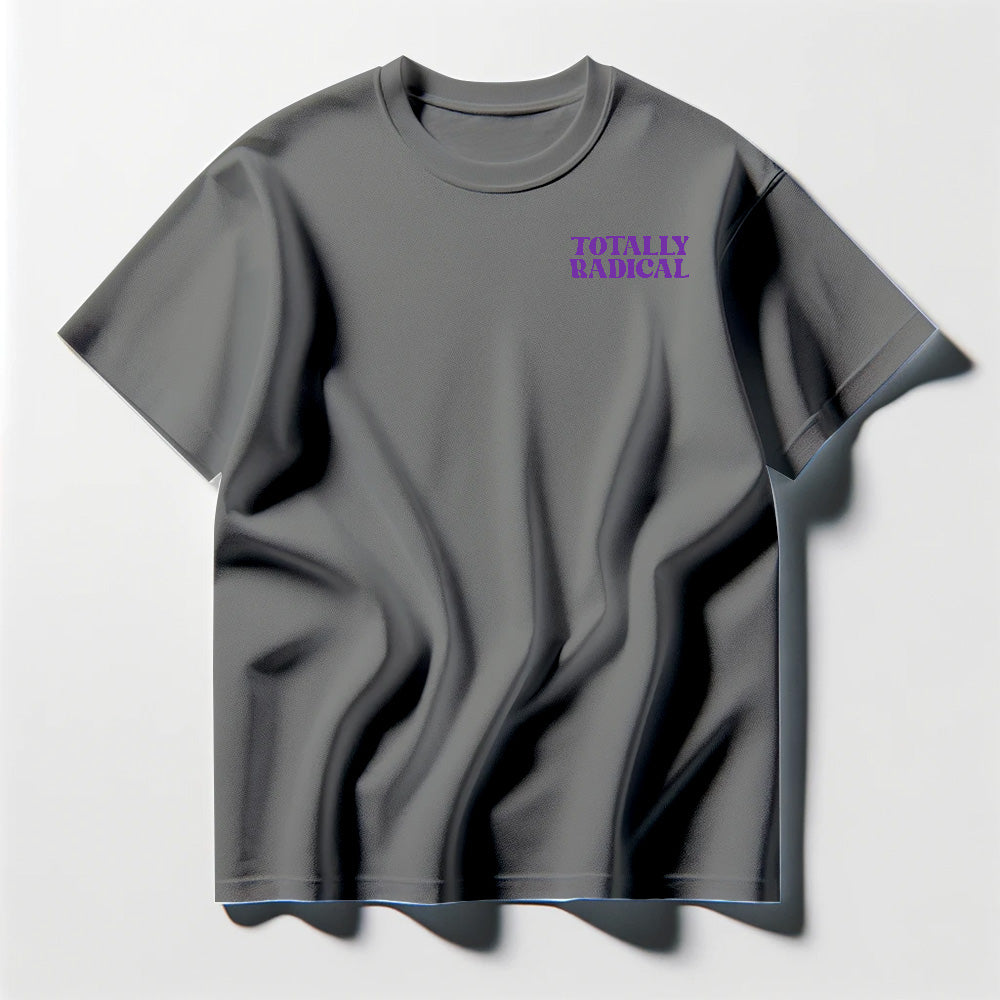 Totally Radical Purple Tee Shirt