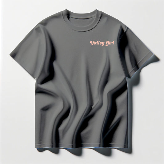 Valley Girl Peach Tee Shirt