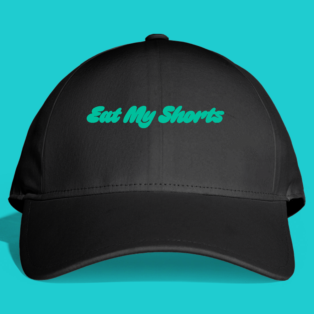 Eat My Shorts Black Dad Hat