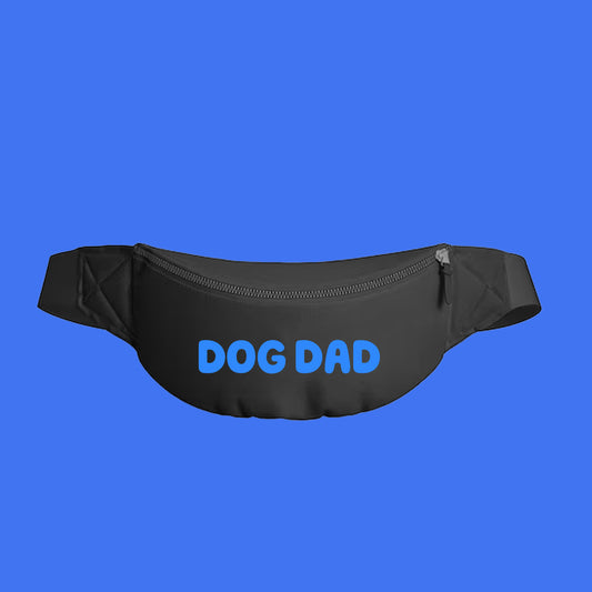 Dog Dad Mint Blue Fanny Pack